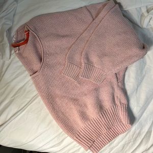 Free People V Neck Pullover Sweater